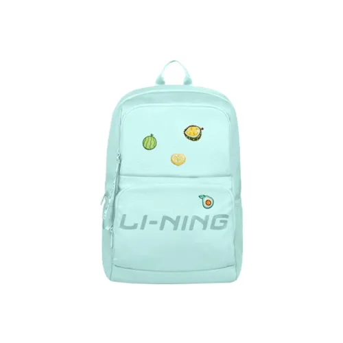 LINING YOUNG Полиэстер Рюкзак Стандартный Детский Свежий Зеленый
