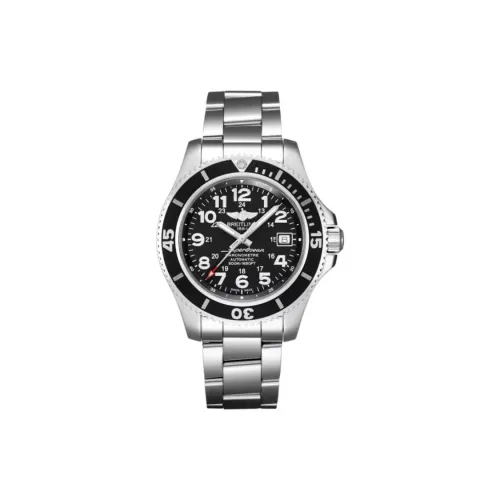 BREITLING Автоматический Механический Часы Мужские Super Ocean Collection 42 мм Черные