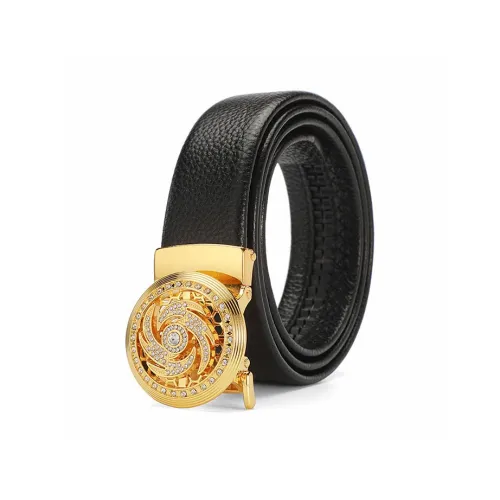 JKEM Коровья кожа Ремни Мужские 3,5 см