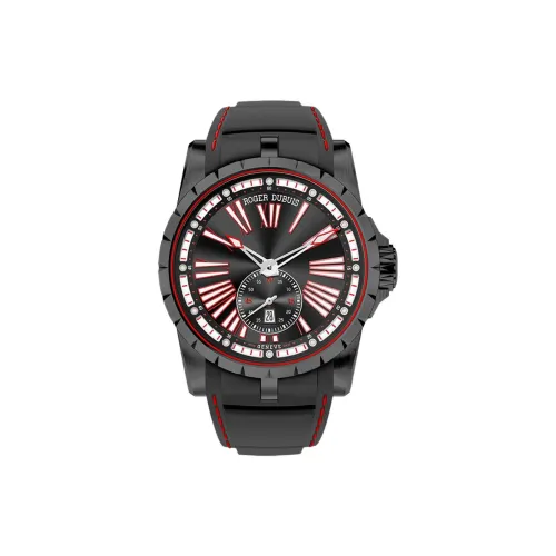 Roger Dubuis Kings Series Автоматический Механический Механизм Мужские Часы Часы 45 мм Черный Циферблат