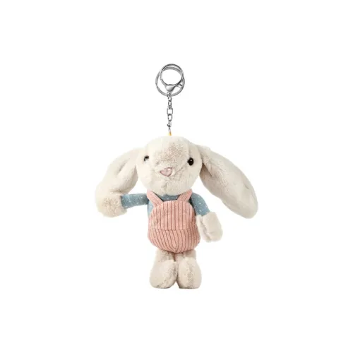 Janepson Cute Long-Eared Guinea Pig Rabbit Premium EDITION Plush Pendant 20cm High Janepson Милый длинноухий кролик с лапкой гусиной лапки премиум-издание плюшевая подвеска 20 см высокая