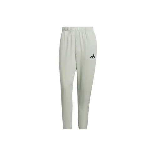 Adidas Climacool Ткани вязаные Tracksuit Bottoms Повседневные брюки Мужской HALO Зеленый