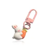 Брелок в виде морковного кролика