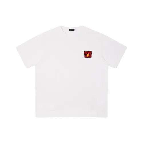 Menblero Белая Унисекс Футболка