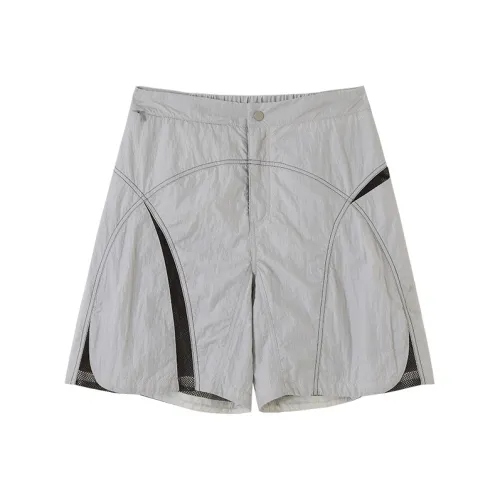CONP Светло-серый Унисекс Повседневные шорты