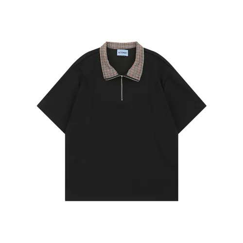 YOUSEKOO Черная унисекс футболка