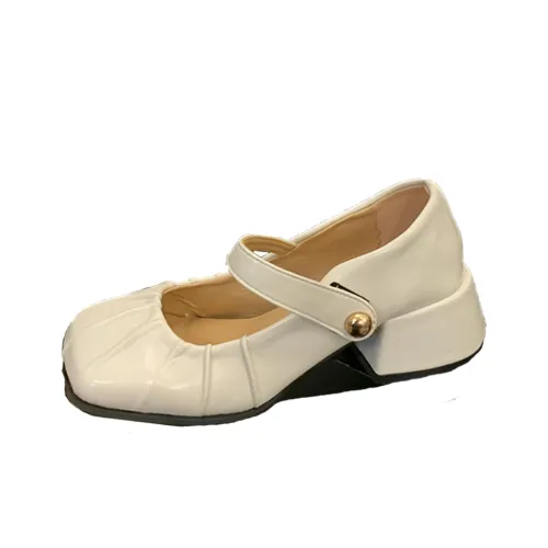 MADALLO Грубый каблук Мэри Джейн туфли 5 см женские