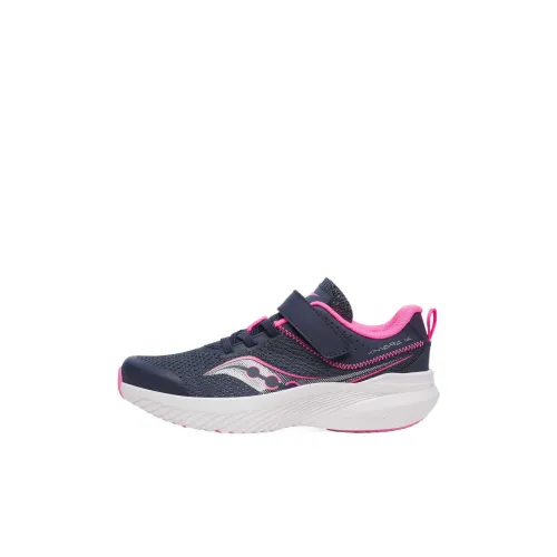 Saucony Kinvara Elite 14 Детская беговая обувь, синий и розовый, KIDS