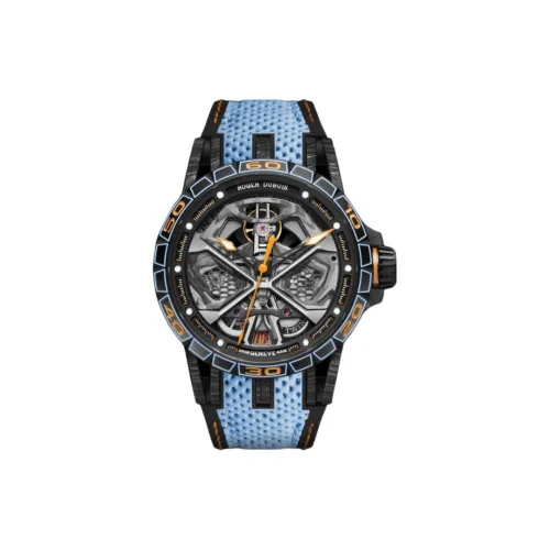 Roger Dubuis Автоматический Механический Часы Мужские Kings Racing Series 45 мм Скелет