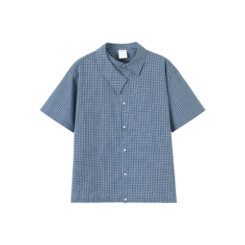 CONP Синий Унисекс Рубашки