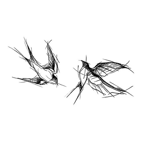 ZAIBIAN Yan Dance Herbal Tattoo Стикер