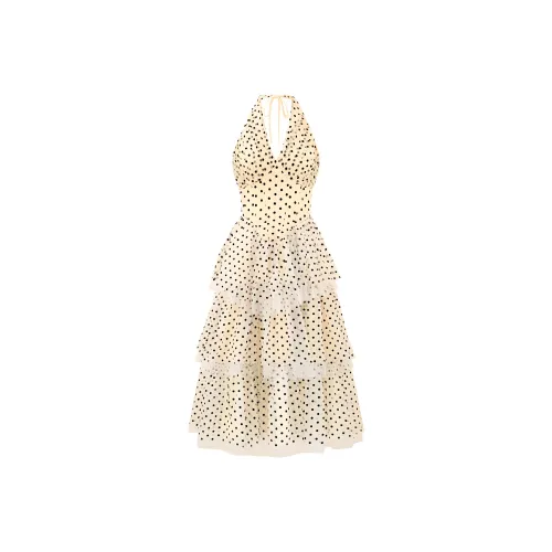 GENTLE MONSTER Абрикос Женские Слип-платья