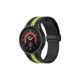 Чёрный, синий, лайм, магнитный, двухцветный, чёрная застёжка.