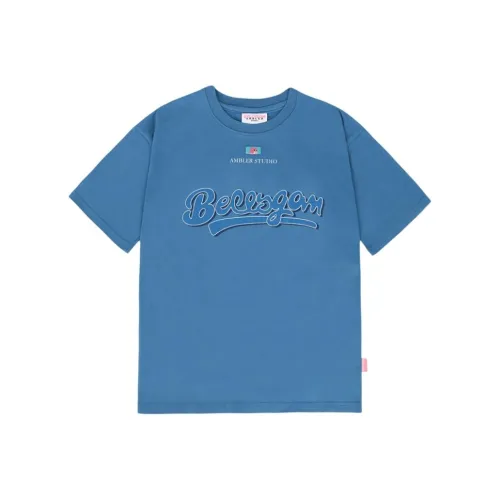 Ambler Синяя Унисекс Футболка