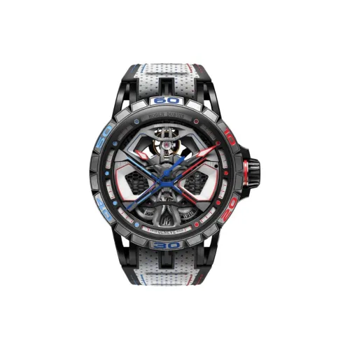 Roger Dubuis Автоматический Механический Часы Мужские Kings Racing Series 45 мм Скелет