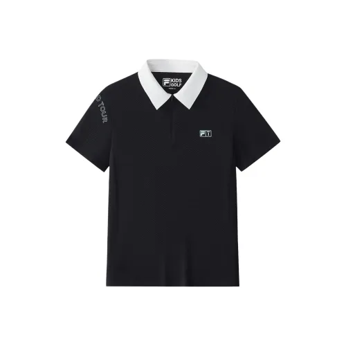 FILA KIDS x OUXUNSAI LIANMINGKUAN Поло для подростков