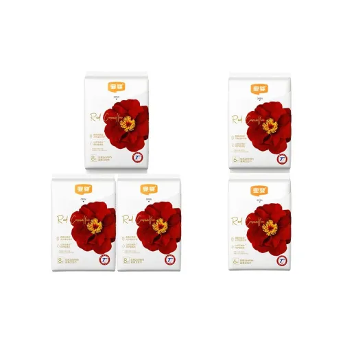 YIYING Красный Встреча Камелия Daily Night Use Combo Set Гигиенические прокладки Очень тонкий Wa Дышащий Большая ценность