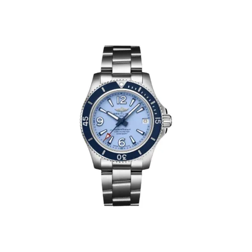 Breitling Автоматический Механический Movement Женские Часы Super Ocean Collection 36 мм Синие