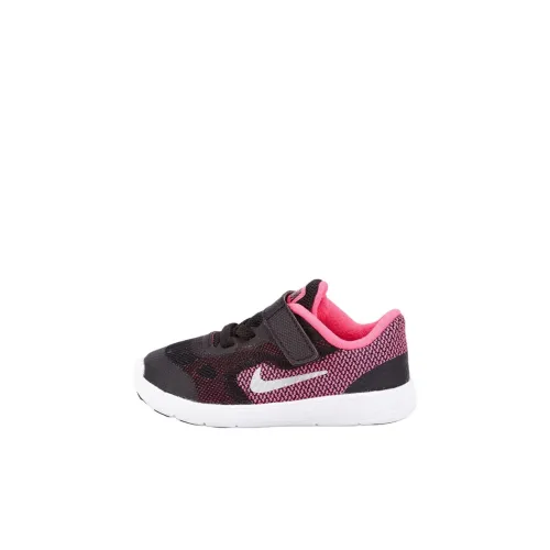 nike Revolution 3 Swoosh Аbrasion Resistant Дышащий Низкий Топ Обувь для малышей Черный Infant и Toddler