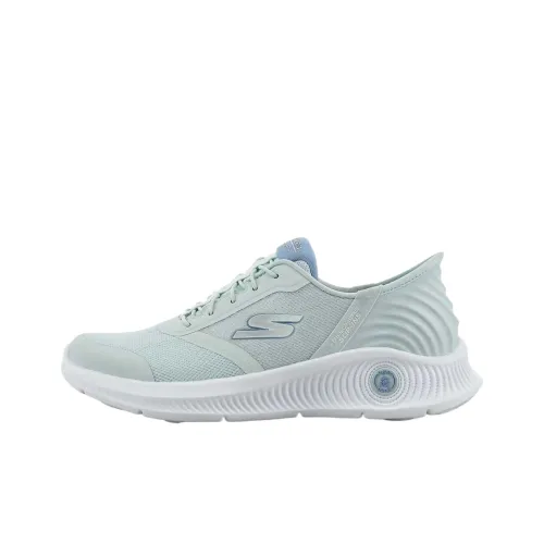 Skechers GO WALK ANYWHERE Низкие кроссовки для тренировок женские зеленые