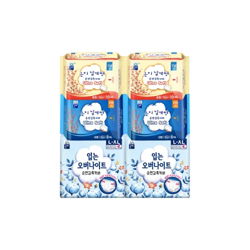 ENZHI Day Wa Night Use Менструальные трусики Комбинация Дружелюбная к коже мягкие против протечек дышащие. 6 упаковок 44 шт