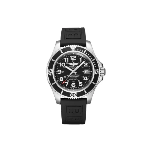 BREITLING Автоматический Механический Часы Мужские Super Ocean Collection 42 мм Черные