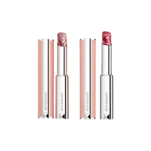Givenchy Премиум Сладкий Lip Balm Одежда Sets Помады Крем Увлажняющий Легкий для Смешивания Цвет лица 2,8г*2