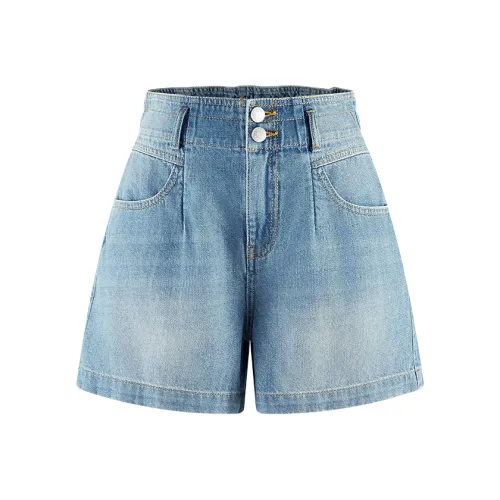 A21 Светло-синие Женские Джинсовые Шорты