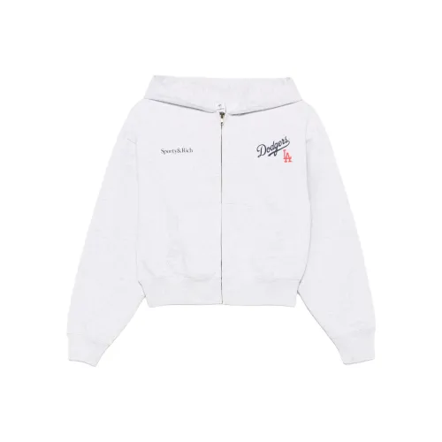 SPORTY RICH SS25 Dodgers Serif Свитшот Женские