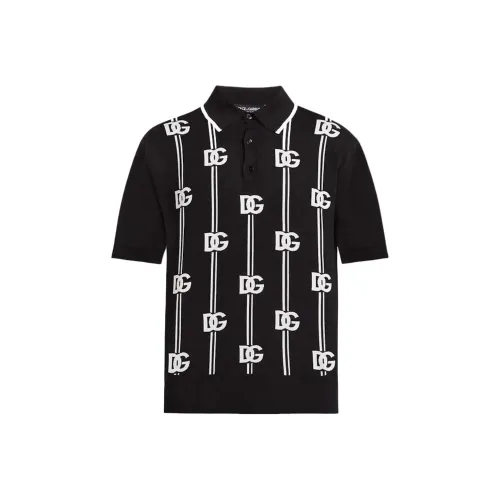 Dolce & Gabbana Мужская черная поло