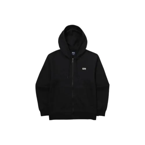 FILA Essence Свитер Молния Куртки и Пальто Унисекс Черный