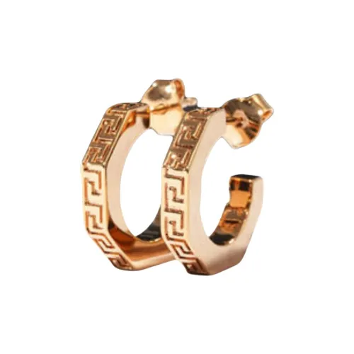 VERSACE Серьги из металла женские золотые