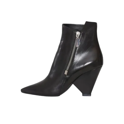 SAINT LAURENT Ботильоны 9 см Женские Черные