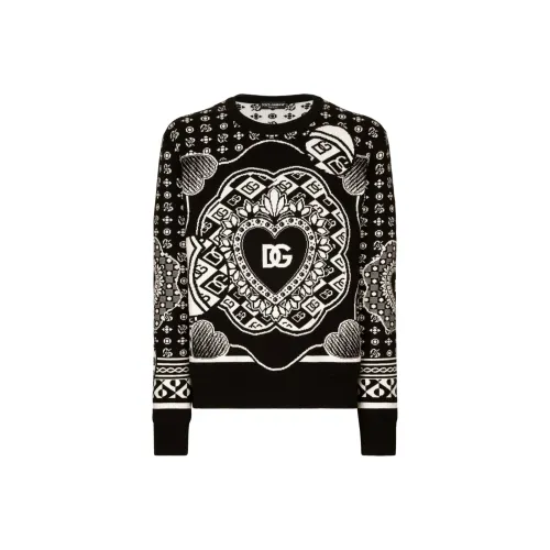 Dolce & Gabbana Черные Мужские Свитера