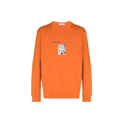 Givenchy Толстовка Мужская Оранжевая