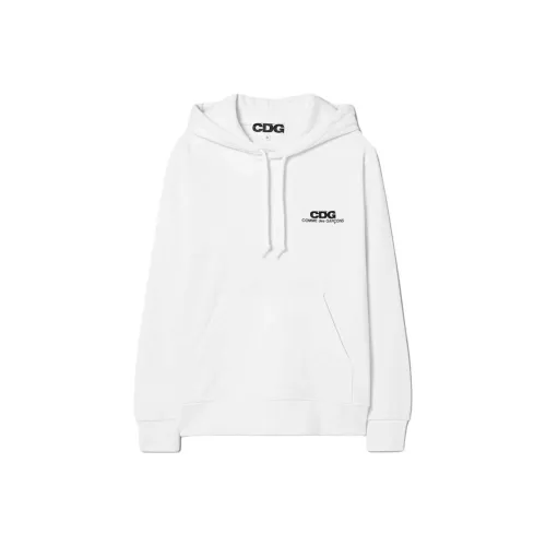 CDG Collaboration Белый Мужской Свитшот