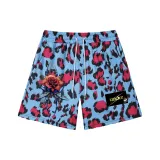 Однослойный синий (розовый паук + черный логотип IXX Daisy)