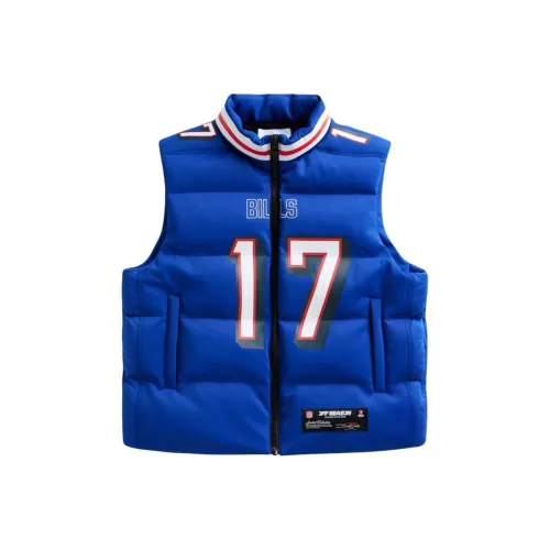 CLOUD SEASON Синие Унисекс Жилеты