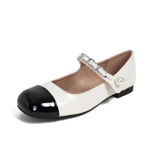 TAFN Квадратный каблук Мэри Джейн Женские туфли