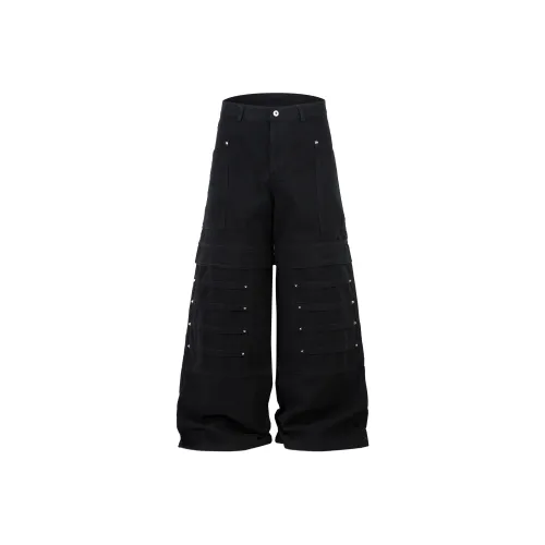 51XXHA Черные Унисекс Джинсы