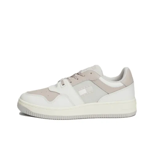 Tommy Hilfiger Zapatillas Low Топ Скейтборд Кроссовки Женские Бежево-розовые