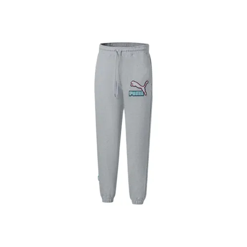 PUMA Fandom Серые Мужские Вязаные Спортивные Штаны