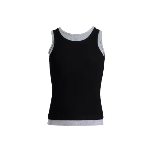 DAYNY Mock Двухкомпонентный облегающий топ-танк Унисекс