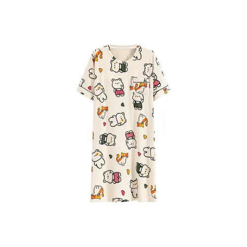 Floating Light Islands Ночная сорочка Женская