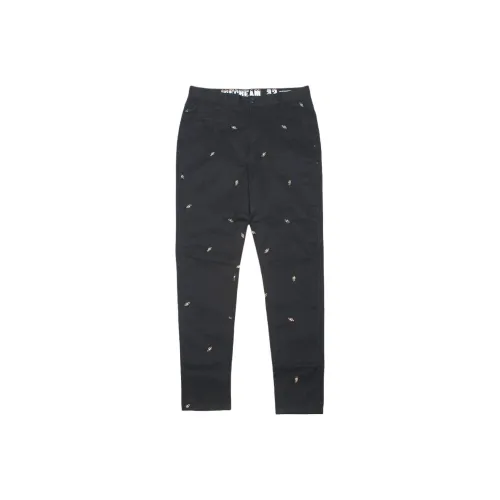 ICECREAM Повседневные брюки Мужские Черные