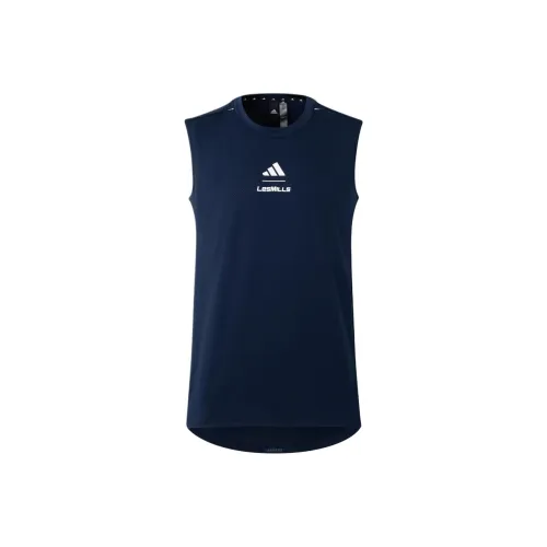 Adidas T-Shirt Men's College Темно-синий