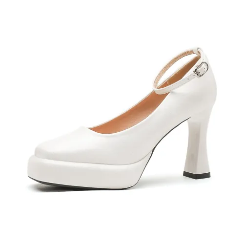 YAFEI XUANYU Грубый каблук Высокие каблуки 9 см Женские