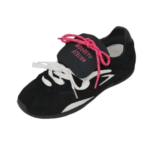 Mooreyu Atelier Низкий топ Повседневная обувь Женская Черная