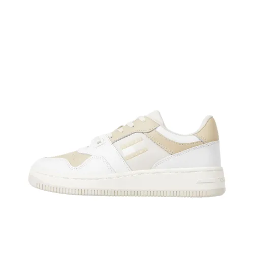 Tommy Hilfiger Zapatillas Скейтборд Кроссовки Низкие Топ Бежевый Коричневый Женские