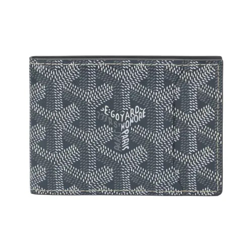 GOYARD Холст Картхолдер Стандартный Унисекс Серый